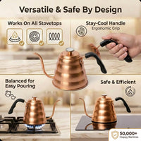 Copper Gooseneck Kettle