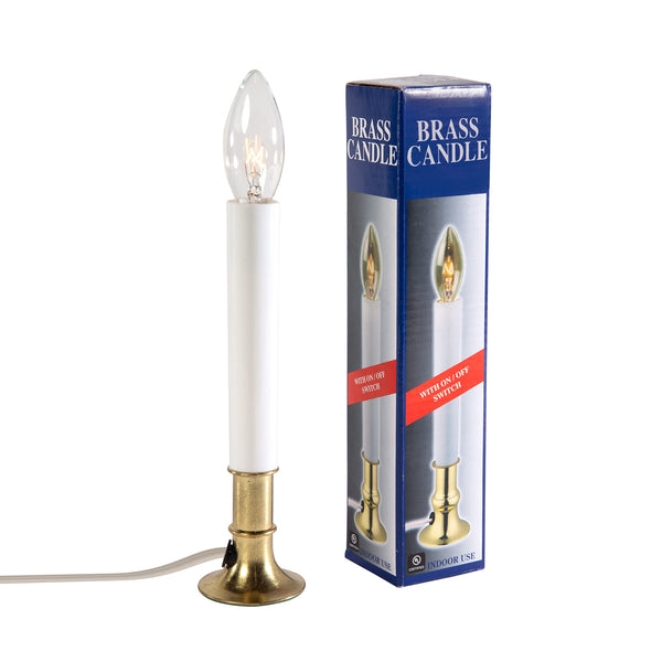 White Electric Window Candles (Set of 6)