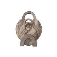Round Mango Wood Cutting Boards (Set of 3)