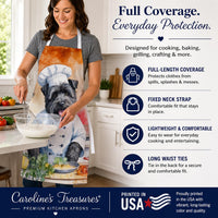 Dog Print Chef Apron