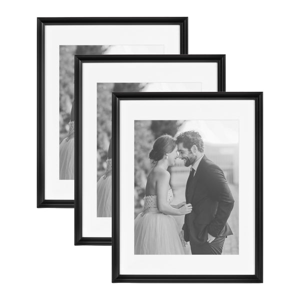 Black Picture Frames (Set of 3)