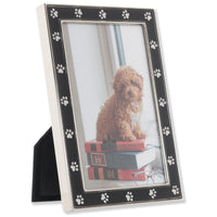 Silver Paw Picture Frame