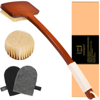 Boar Bristle Scrub Brush Set