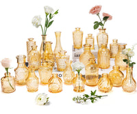 Topaz Glass Bud Vases (Set of 24)
