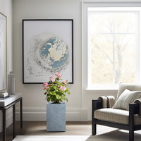 Slate Square Concrete Planter
