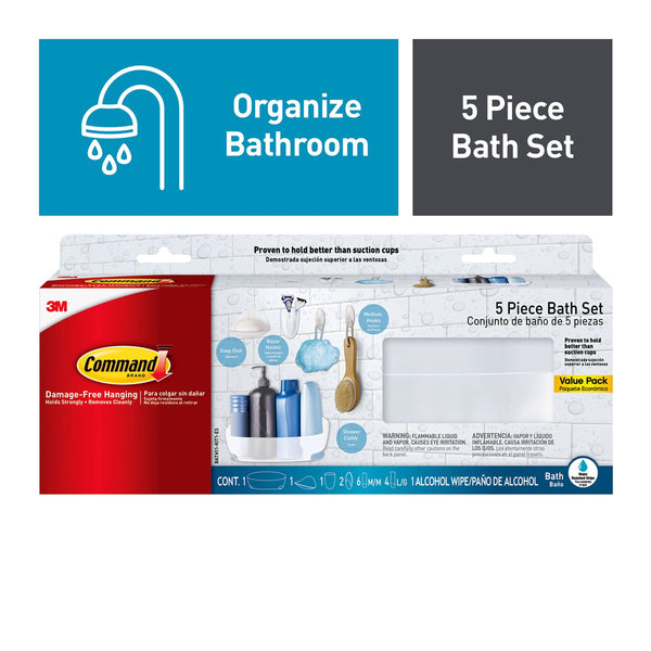 Bathroom Organizer Set (Set of 5)