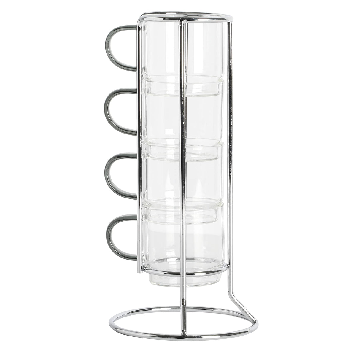 Glass Espresso Cups (Set of 4)