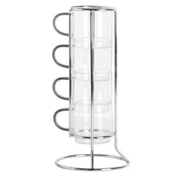 Glass Espresso Cups (Set of 4)