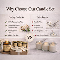 Apothecary Soy Candles (Set of 8)