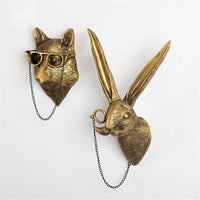Fox Head Wall Decor