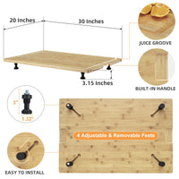 Bamboo Noodle Board & Stove Cover