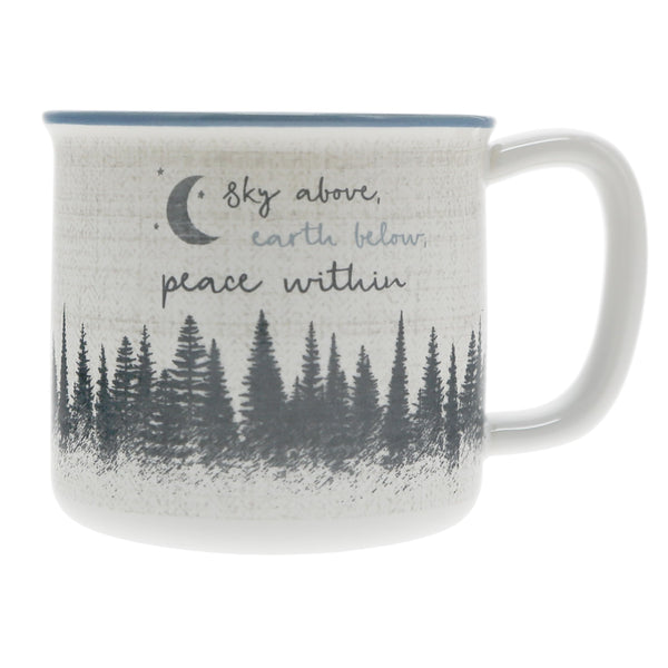Sky Above, Earth Below Mug