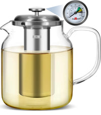 Glass Teapot with Thermometer