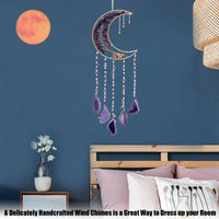 Amethyst Moon Wind Chimes