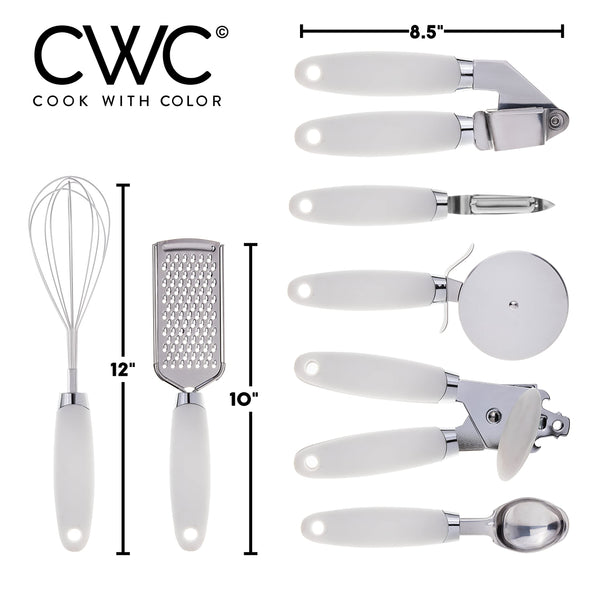 Stainless Steel Utensils (Set of 7)