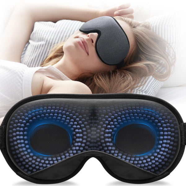 Gray Weighted Sleep Mask