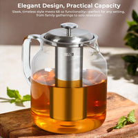 Glass Teapot with Thermometer