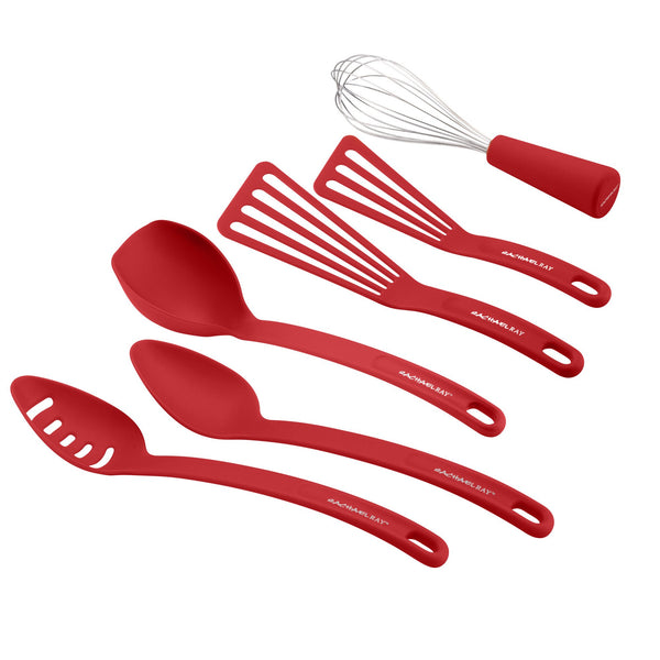 Red Nylon Utensils (Set of 6)