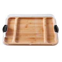 Bamboo Charcuterie Board with Lid