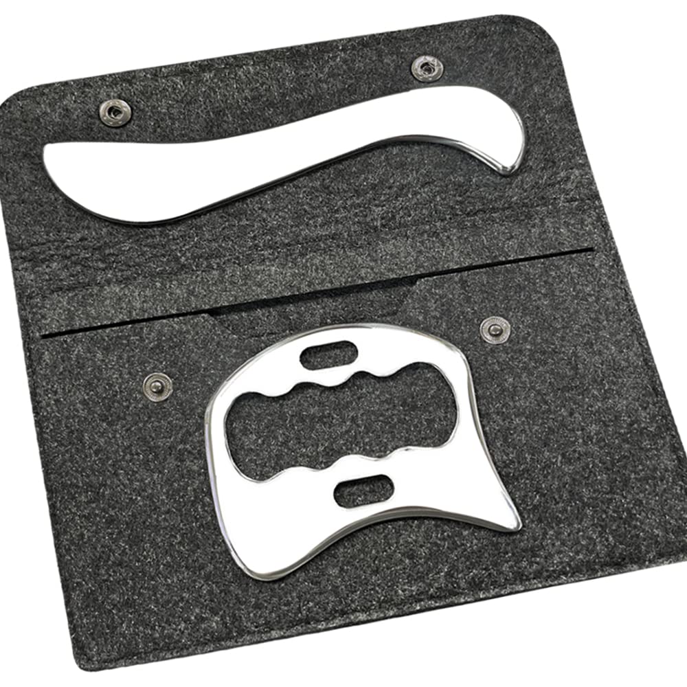 Steel Muscle Scraper Set (Set of 2)