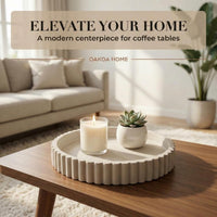 Gray Decorative Tray