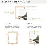 Natural Canvas Float Frame