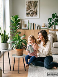 Wood Corner Plant Stand (Set of 2)