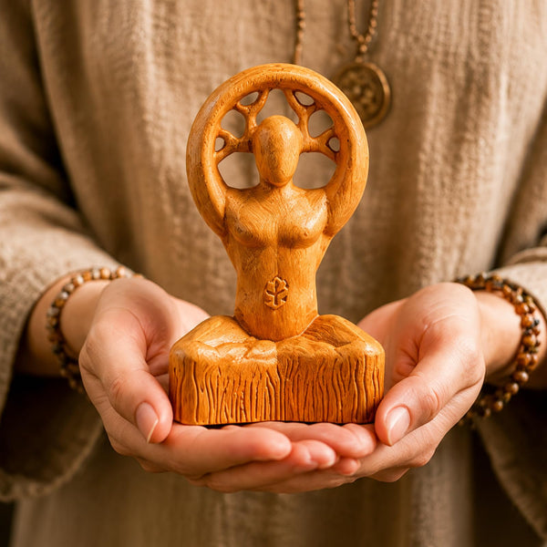 Horned God Statue