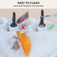 White Ceramic Incense Burner