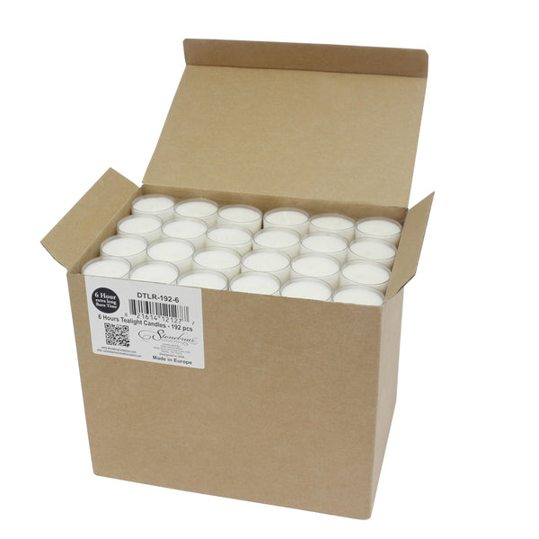 White Tea Light Candles