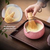 Pink Ceramic Matcha Kit