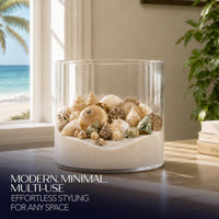 Clear Glass Cylinder Vase