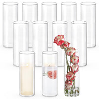Ten-Inch Cylinder Vases (Set of 12)