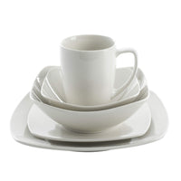 White Porcelain Dinnerware Set