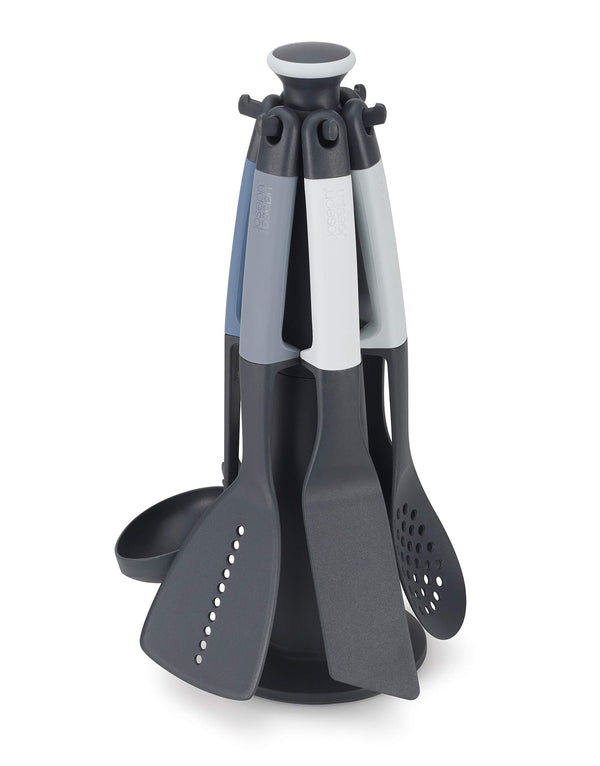 Blue Carousel Kitchen Utensils (Set of 6)