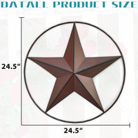 Red Barn Star Wall Decor
