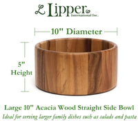 Acacia Straight-Side Bowl