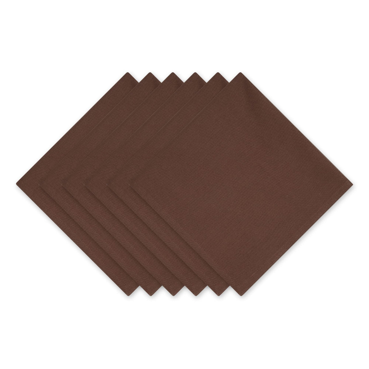 Bark Brown Napkins (Set of 6)