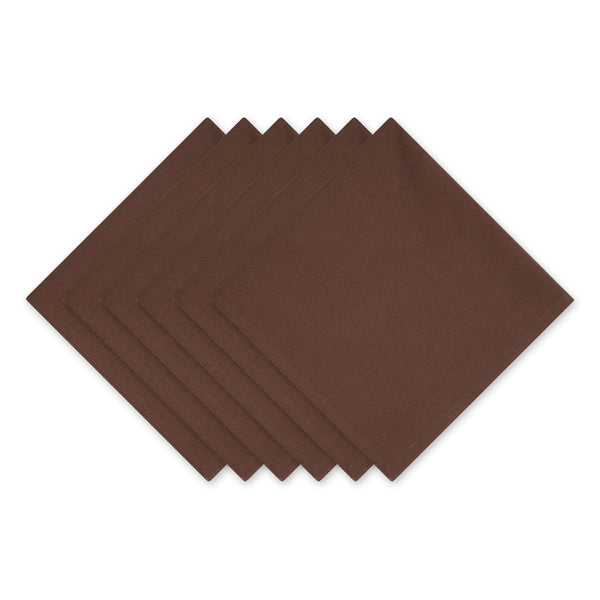 Bark Brown Napkins (Set of 6)