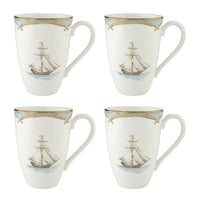 Porcelain Mugs (Set of 4)