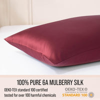 Merlot Silk Pillowcase