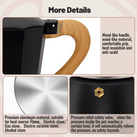 Matte Black Moka Pot