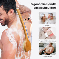 Bamboo Back Scrubber