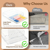 Acrylic Tray with Drawer