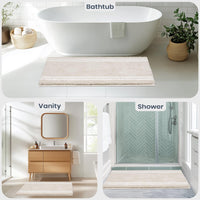 Beige Bath Rug