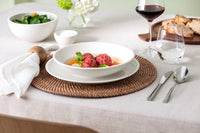 White Porcelain Pasta Bowl