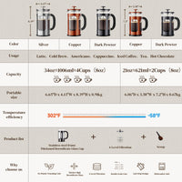 Dark Pewter French Press