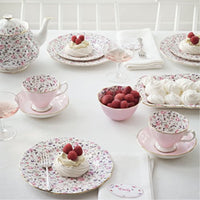 Rose Confetti Teacup & Saucer