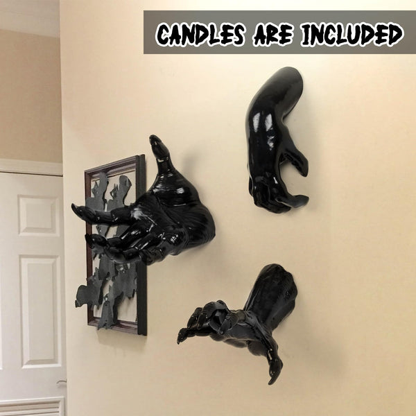 Creepy Hands Wall Decor (Set of 3)