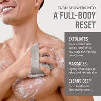 Clay Silicone Body Scrubber